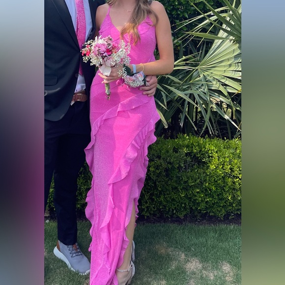 Pink Formal Dress - Picture 3 of 7